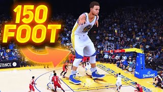 150 FOOT MVP STEPHEN CURRY Has HALF COURT RANGE BREAKS 2K