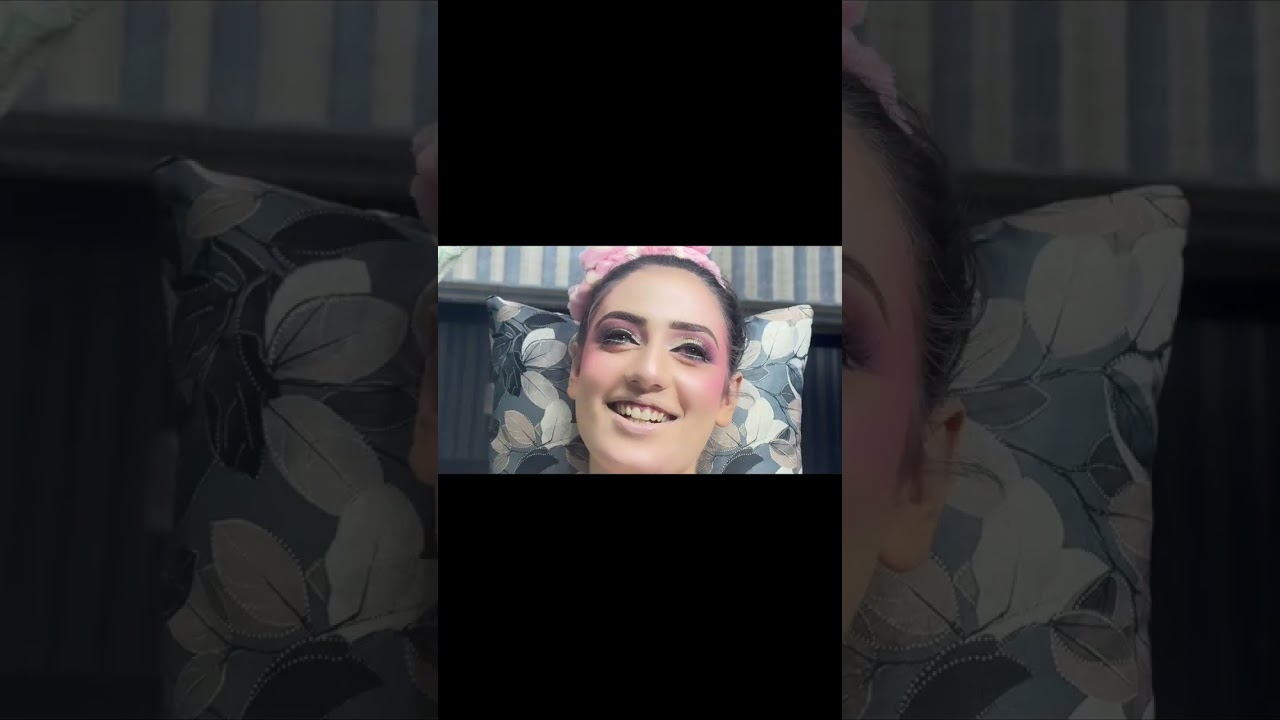 Quick & Easy Arabian cut-crease Eye Makeup with dewy long lasting base|glamorous makeup Look|