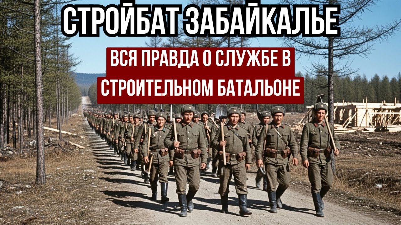 ХУЖЕ ТЮРЬМЫ: Вся правда о службе в строительном батальоне | 1985-1987