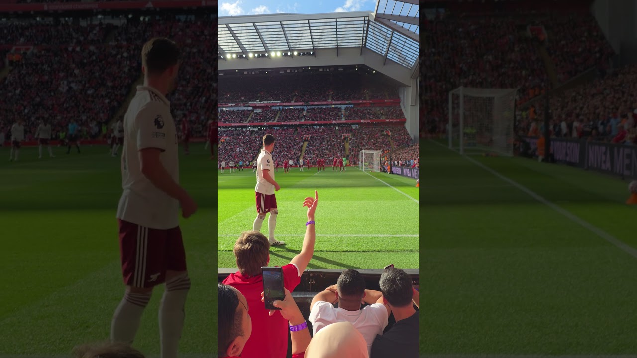 Declan Rice corner kick. Liverpool vs Arsenal, EPL | 31 August 2025 