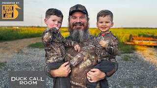 Justin Martin’s Twin Sons Discover Their Greatest Fear | Duck Call Room #483