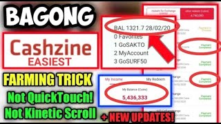 BAGONG CASHZINE FARMING TRICK! Makakapag-ipon kana ng mabilis! (Not QuickTouch) screenshot 5