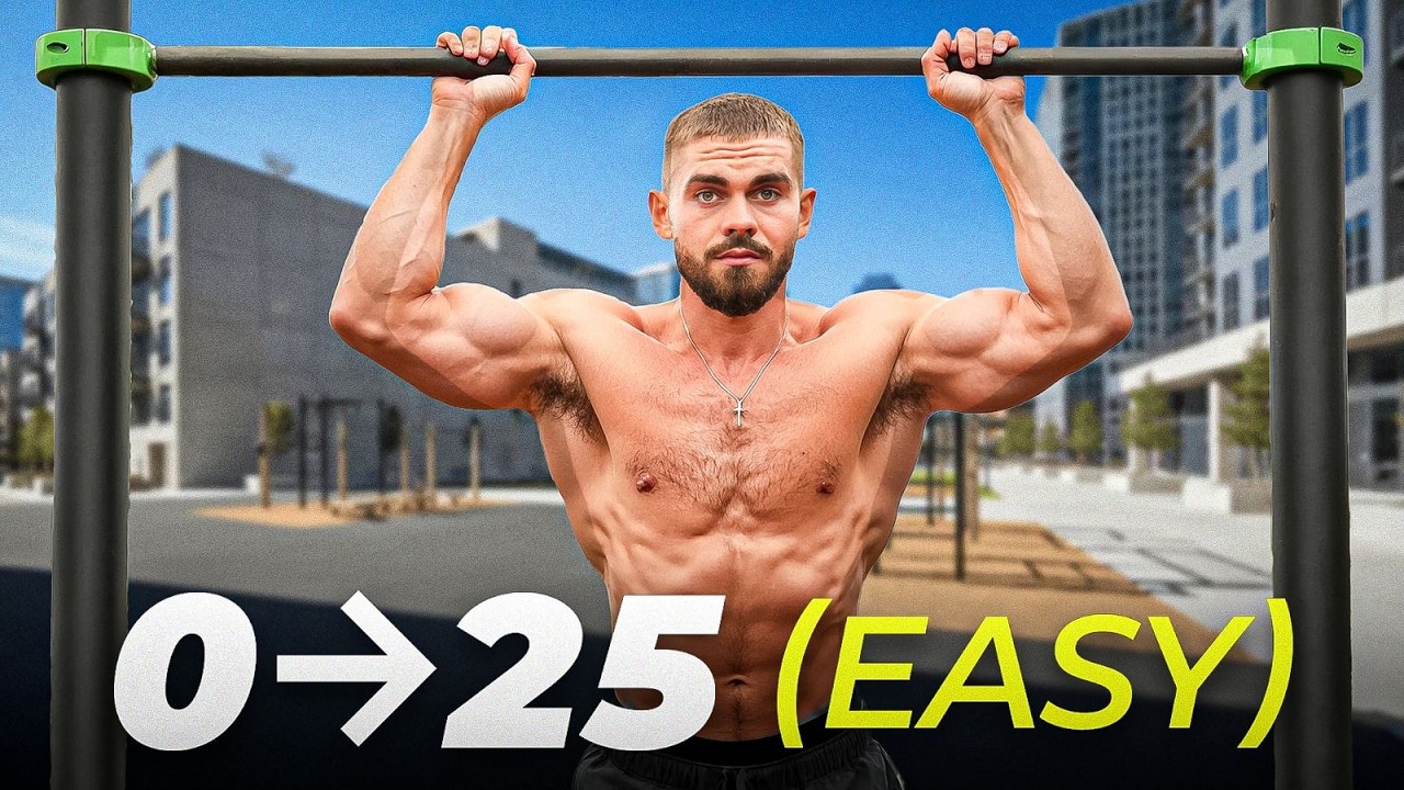 Von 0 auf 25 Klimmzüge - der schnellste Weg