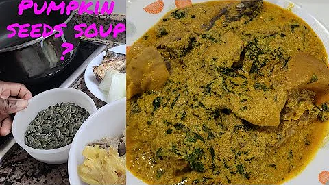 How to make pumpkin seeds soup