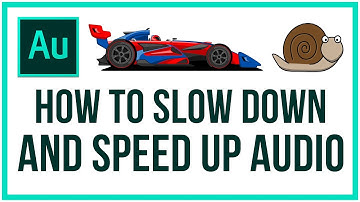How To SLOW DOWN and SPEED UP Audio In Adobe Audition - Full Tutorial