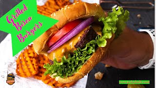 Grilled Bison Burgers