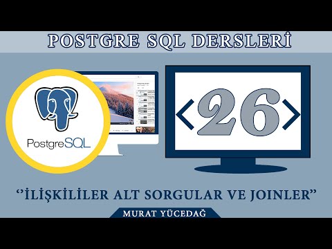 Video: PostgreSQL veritabanını nasıl sorgularım?