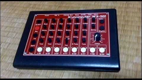 Drumcomputer MFB 522 etude 7 20120918