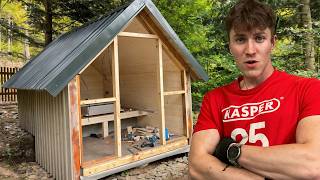 ASMR Tiny House Build – Handmade in Nature, No Talking 🌿🔨