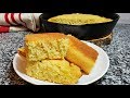 Easy Cornbread Recipe | How To Make Soft Fluffy Cornbread