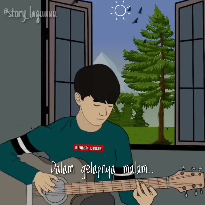 Seanggun warna senja menyapa  versi  Story wa