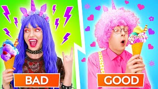 BAD UNICORN vs. GOOD UNICORN || Funny Food Challenge! If Unicorns Were People by 123 GO! FOOD by 123 GO! FOOD 7,126 views 2 months ago 1 hour, 58 minutes