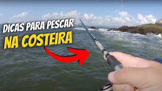 PESCARIA de MICRO JIG na COSTEIRA - ILHA DO ITACOLOMIS - PIÇARRAS - SC | Loja UNIVERSO FISHING