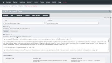 Modify Existing Page