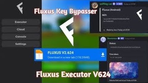 How To Bypass & Download Fluxus Executor V2.624 Update/ 💯% Working Tutorial Latest Version