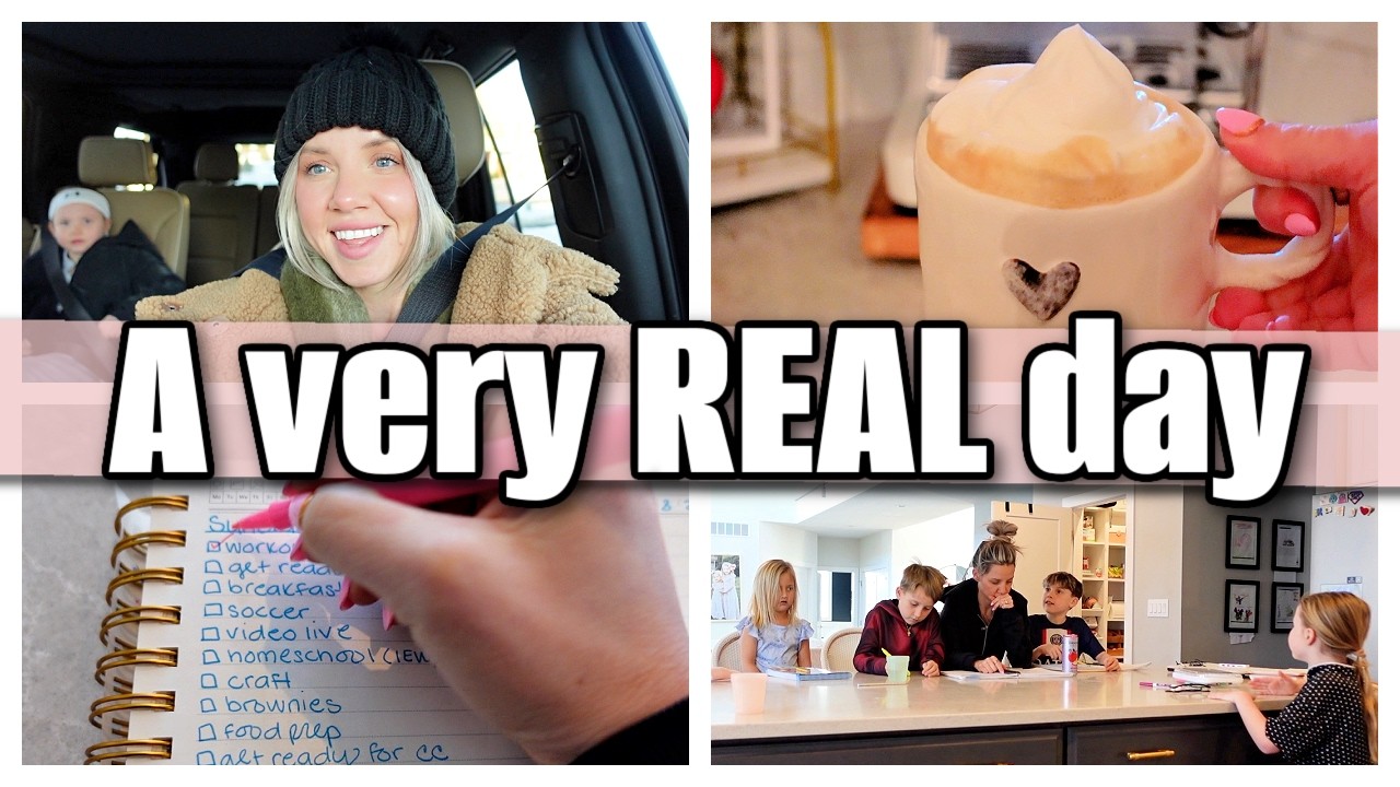 A Very Real Day in the Life of a Mom of 4