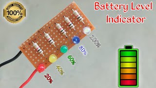Simple 12 Volt Battery Level Indicator Circuit/Battery Level Indicator 12v / Battery Level Indicator screenshot 3