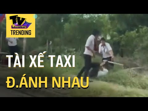 Video 2 nhóm taxi tr.anh gi.ành khách tại sân bay và cái kết - youtube