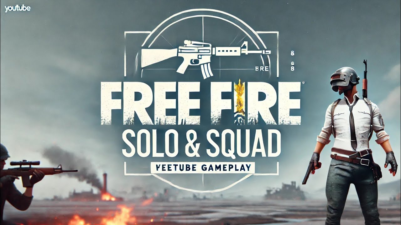 🔥 Free Fire SOLO vs SQUAD | Intense Battles | Gameplay & Epic Clutch 🔥 ...