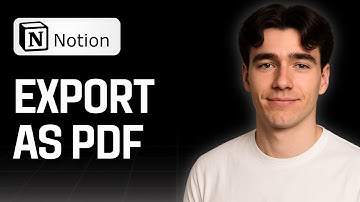 How to Export Notion as a PDF (Tutorial 2025)