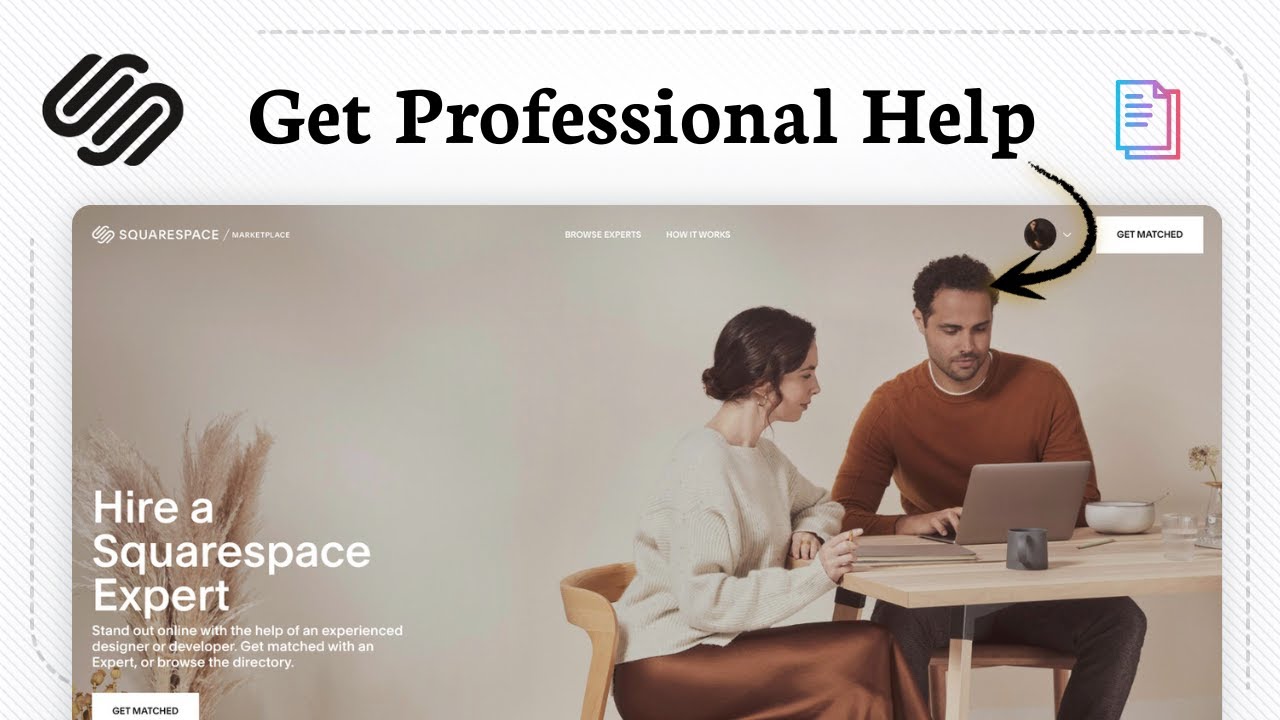 Как нанять эксперта Squarespace (помощь на объекте)