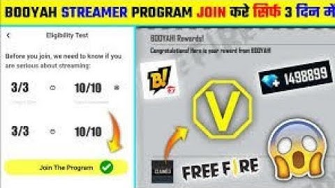 How To Join Booyah Streamer Program In 3 Days (GUARANTEED)