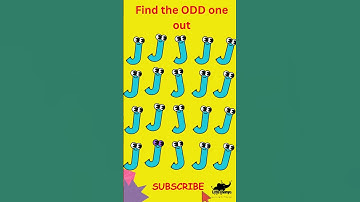 Can you Spot the Odd Alphabet Lore | Find the ODD one out game #alphabetlore #game #shorts #abcd