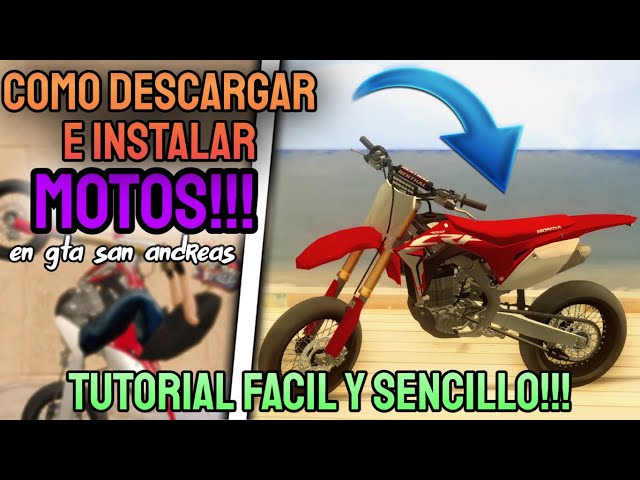 Motos para GTA San Andreas com instalação automatizada: free download motos  para GTA SA