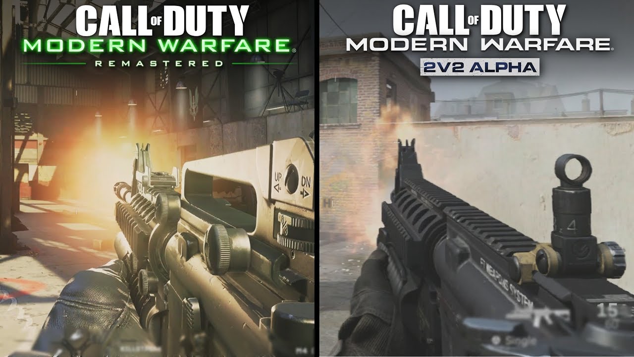 call of duty mw remastered