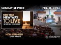 Sunday service feb 11  new year new way to live new strength  emily wright