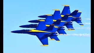 US Navy Blue Angels | Full Demo | 2019 Miami Beach Air Show