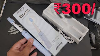 beatXP Buzz | Cheapest Electric Toothbrush for Adults with 2 Brush Heads & 3 Cleaning Modes