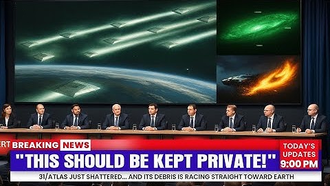 3I/ATLAS-explosie: puin op weg naar de aarde!