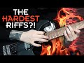 The HARDEST Riffs How To Play EPIC Modern Guitar Riffs 