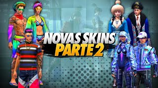 SKINS CAIÇARA, FAROFEIRA, MANO MIL GRAU, TOP MUNDIAL 2021, ELITE MUNDIAL 2021... [ #FREEFIRE ]