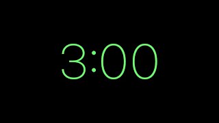 3 Minute Timer - Green