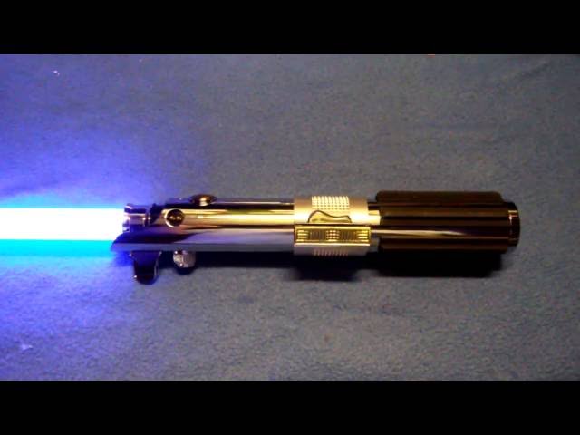 Anakin Skywalker Lightsaber Review - Master Replicas - YouTube