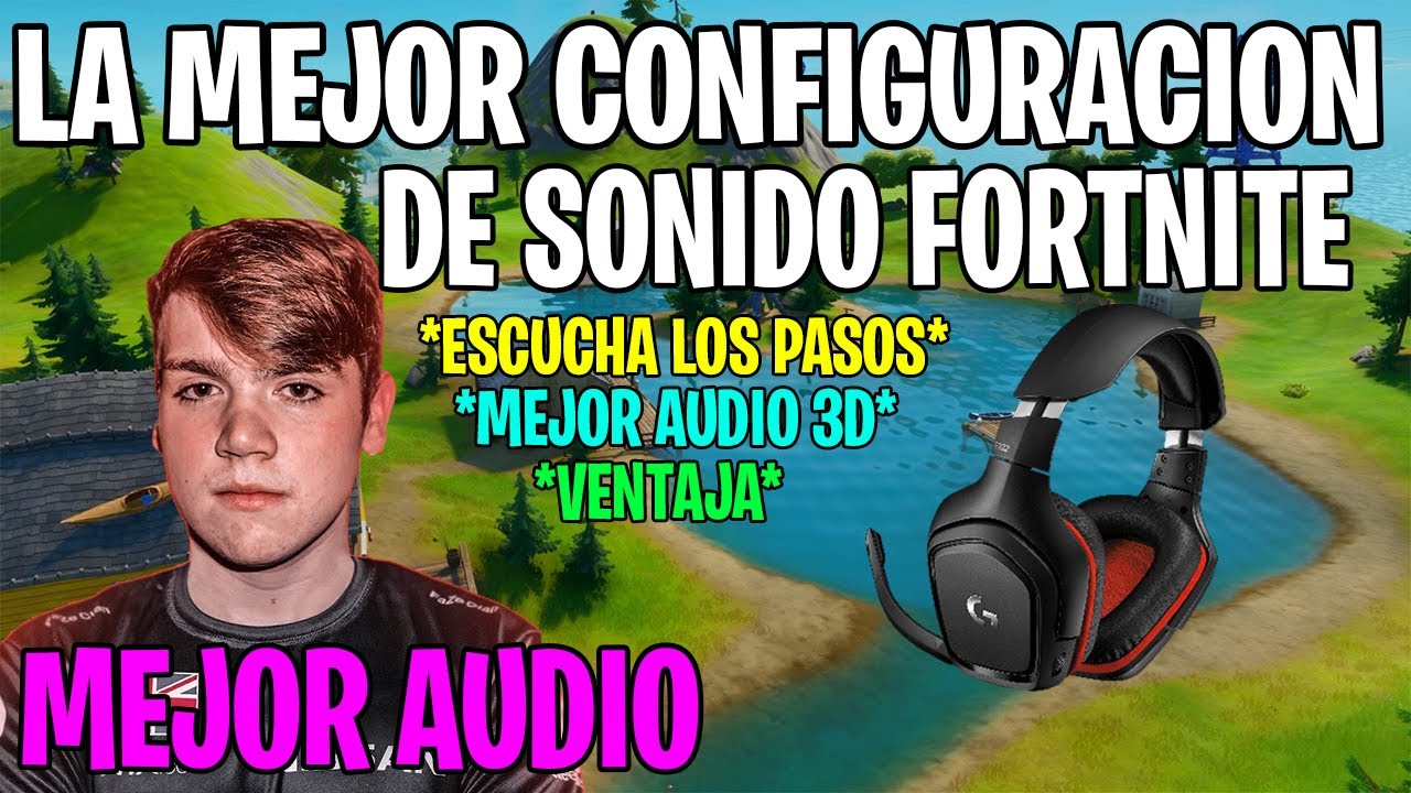 LA MEJOR CONFIGURACION DE SONIDO FORTNITE (programa utilizado por pro  players)