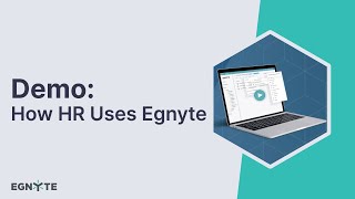 How Human Resources Practitioners Use Egnyte