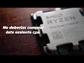 ADM RYZEN 9 7950X NO es para todos !!