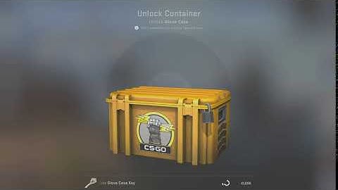 Opening a CS:GO case til a gold appears... DAY 9