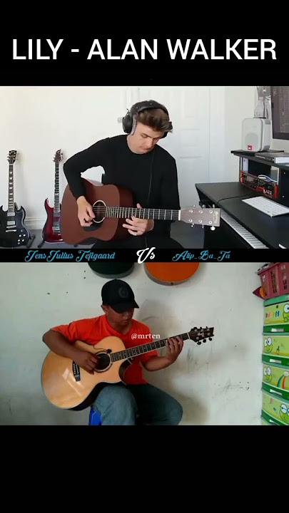 Lily - Alan Walker | AlipBaTa Vs JensJulius #shorts