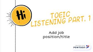 TOEIC Test: # 21 TOEIC TOEIC Listening