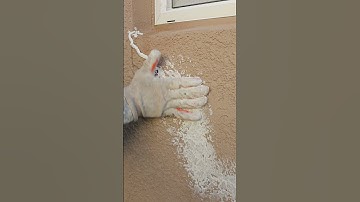 How to Fix Stucco Cracks. Como reparar grietas en paredes de Stucco. #exteriorpainting #florida
