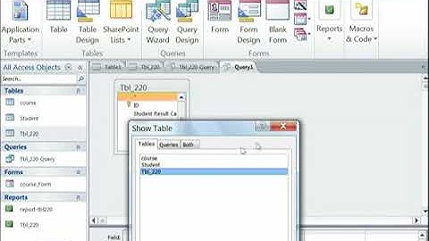 MS Access: Query Wizard and Query Design | Introduction to Computing | CS101_Topic229