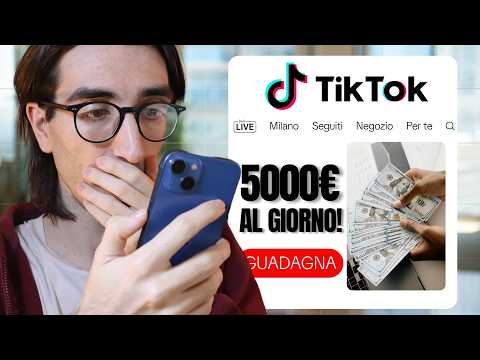 Video Ho PROVATO la TRUFFA di TIKTOK che TI PAGA per GUARDARE i VIDEO!