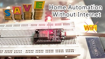 Home automation without internet using NodeMCU