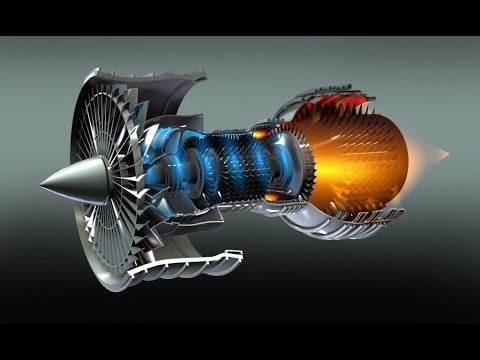 Мегамашины - Турбореактивный двигатель GE 90