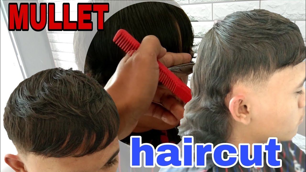 Model Rambut Punk Motong rambut anak punk || model mullet french crop - YouTube