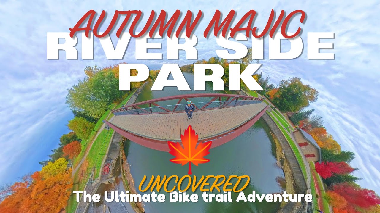 “Riverside Park in Autumn 🍁 | Stunning Fall Views & Peaceful Ride”